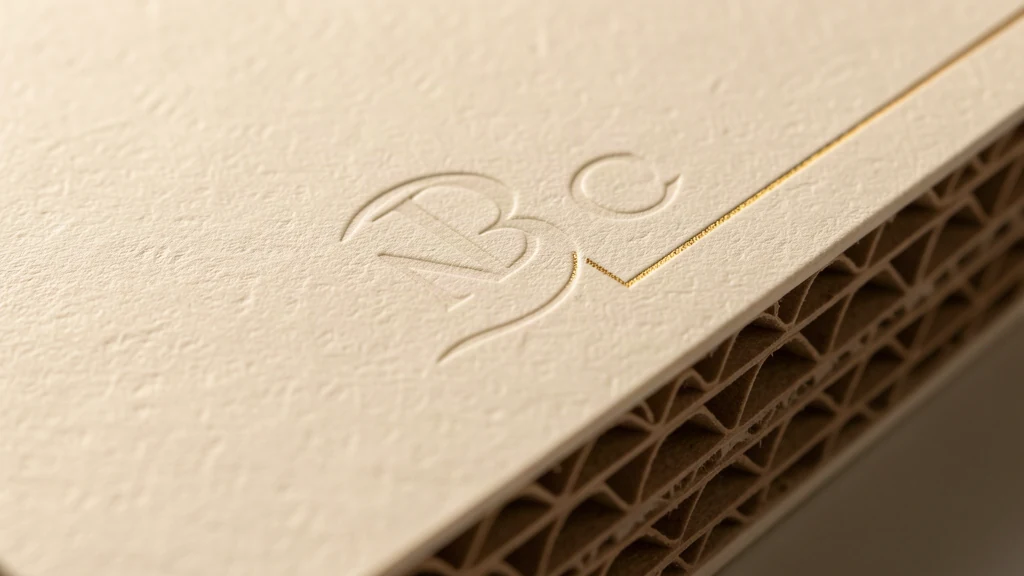 Finishing Tekstur Ivory & Foil Stamping