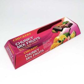 Cetak Kemasan Checkers Chunky Mix Fruits